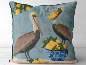 Lemon Thieves Exclusive Cushion Cover Choice of Cotton or Luxury Velvet
