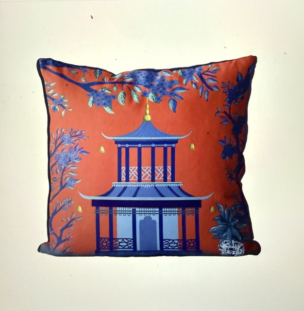 Pagoda Cushion Cover - Image 2