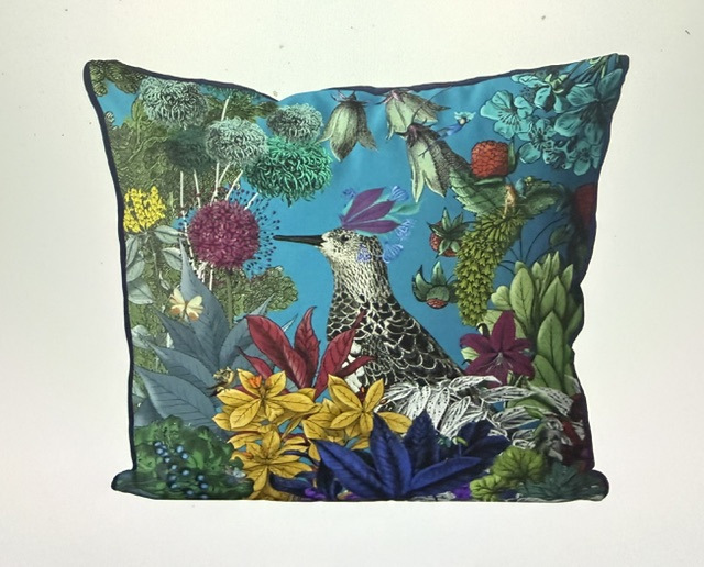 Glorious Plumes 4, Bird Cushion Cover - Image 2