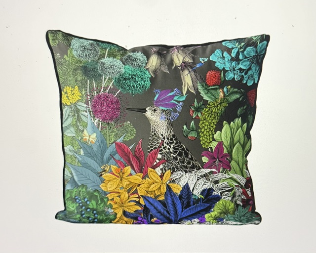 Glorious Plumes 4, Bird Cushion Cover - Image 3