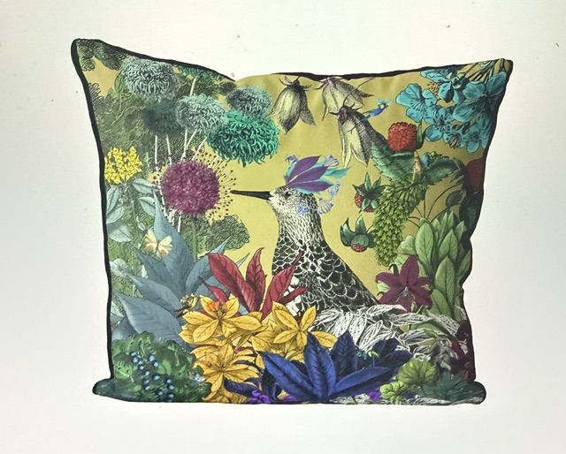 Glorious Plumes 4, Bird Cushion Cover - Image 4