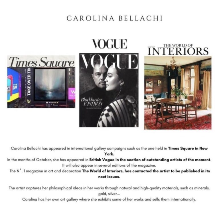 Wine Art Gallery Would Like To Welcome Carolina Bellachi!